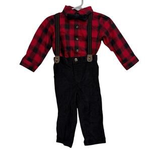 Carter’s 12 Month Boys Holiday Button Up Outfit